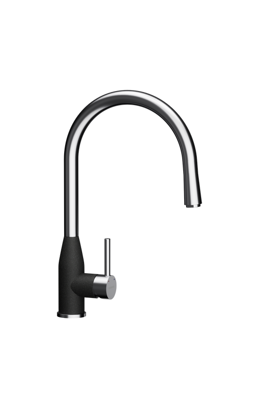 СМЕСИТЕЛ SCHOCK Kavus Pull-out Onyx