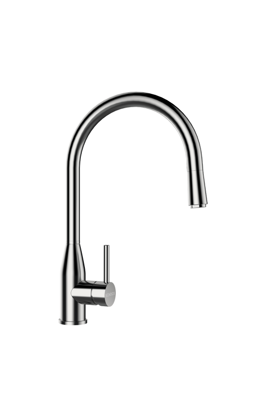 СМЕСИТЕЛ SCHOCK Kavus Pull-out Inox