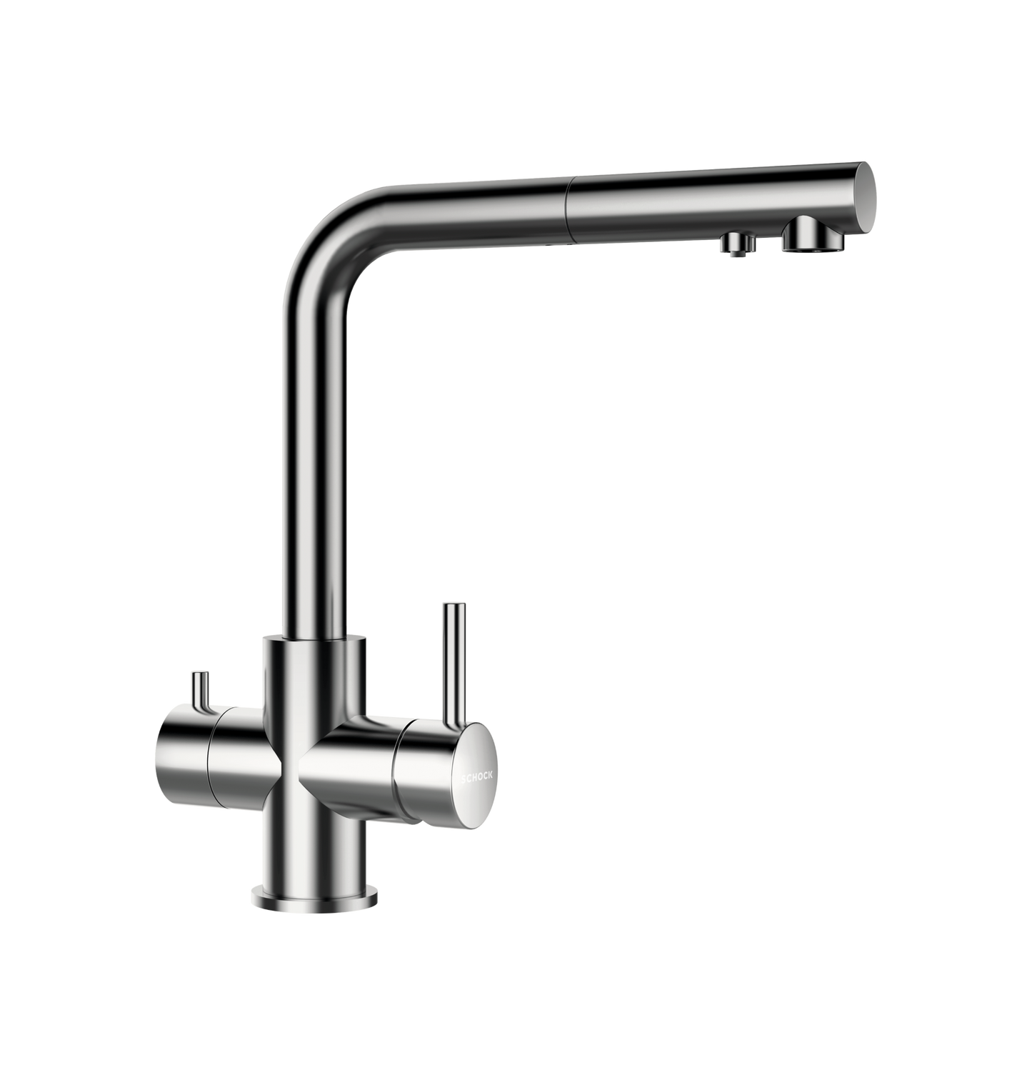 СМЕСИТЕЛ SCHOCK Vitus Pull-out Inox